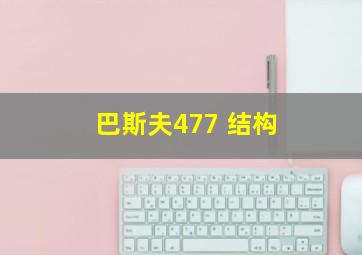 巴斯夫477 结构